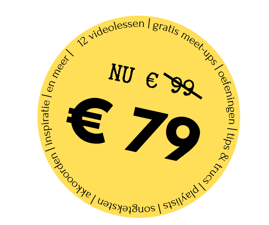 Starterscursus Songwriting - de basis van liedjes schrijven 1 Nu voor €79